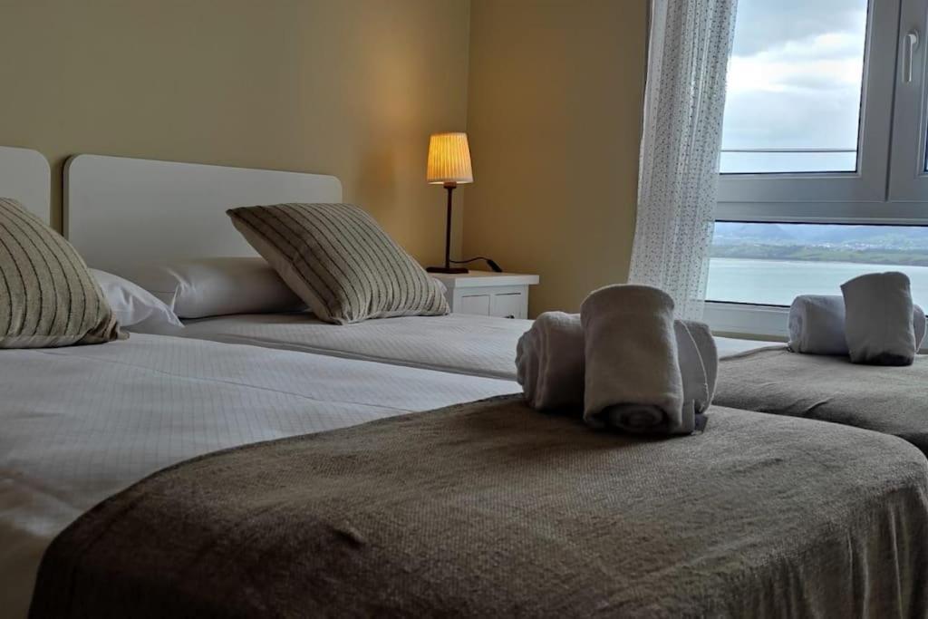 C01A05 Precioso Apartamento Con Vistas Al Mar 산탄데르 외부 사진